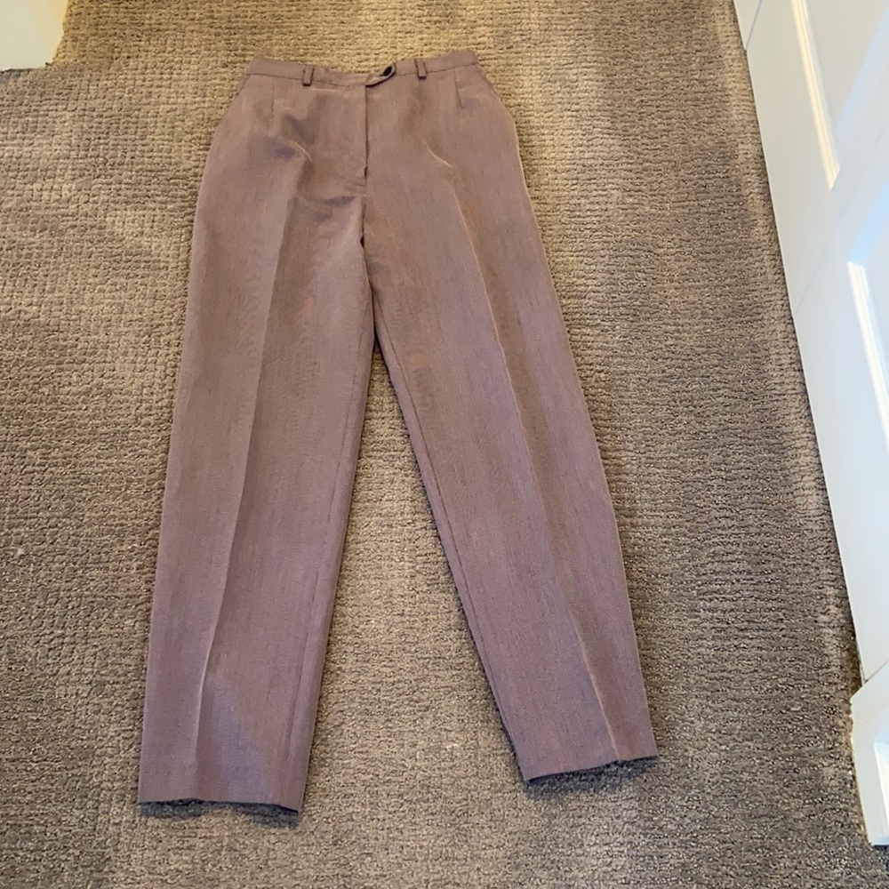 Bette & Court Women’s Purple and Gray Pants 4